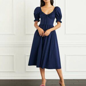 Hill House Home, The Ophelia Dress, Navy, XXL
